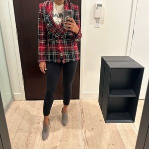 Zara Woman Twill Blazer in size Small